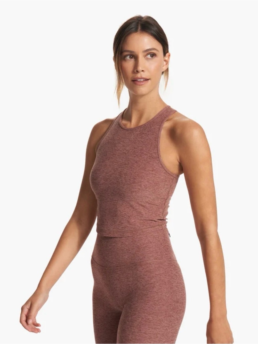 Vuori Elevation Plyo Tank Shelf Bra Cropped size L